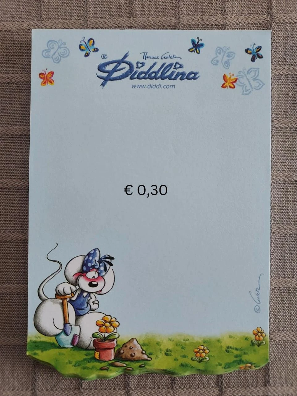 * Diddl relief blaadje 29 *